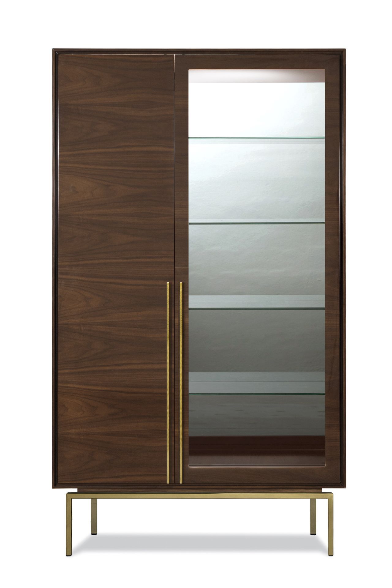 Деревянный и стеклянный шкаф со встроенным освещением Hurtado Evolution ARCH-00130773 - Вид №3