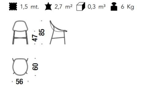 Стул MOROSO Tia Maria ARCH-00097385 - Вид №7