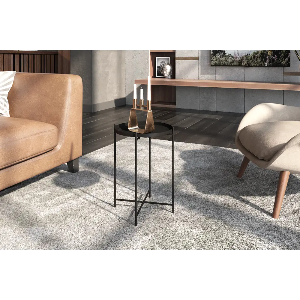 Журнальный столик Sheffilton Eva квадратный черный 83506061 STLM-0041524 - Вид №4