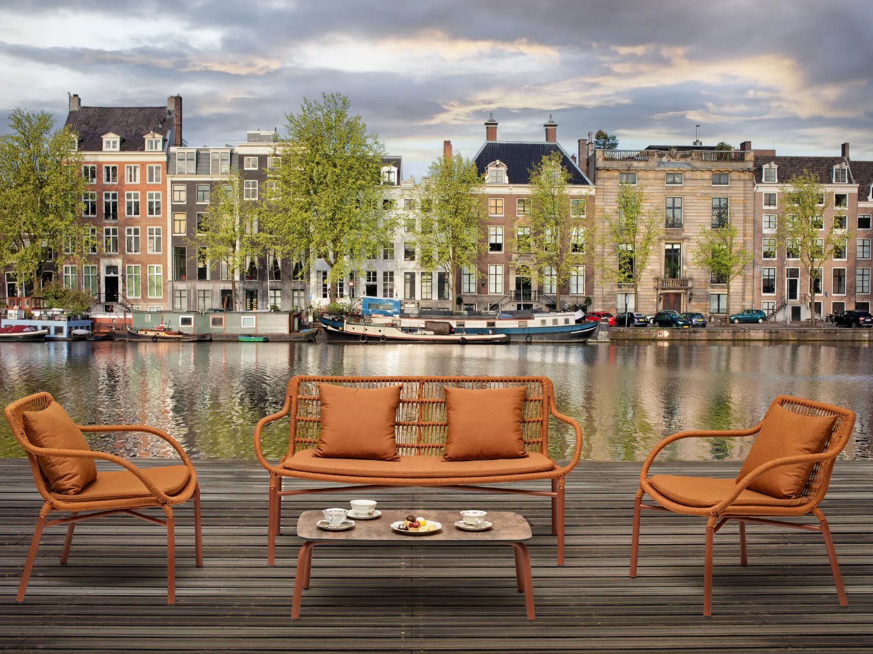 2-местный веревочный диван Contral Leaf ARCH-00110668 - Вид №3