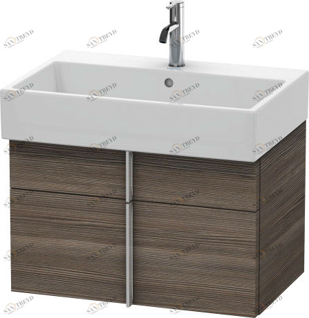 VA650605151 Vero Air Тумбочка подвесная Сосна коричневая, декор Duravit