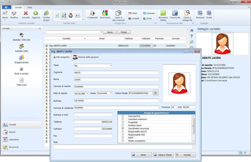Blumatica Совместное использование документов, рабочих групп sun-id-1437692 - Вид №1