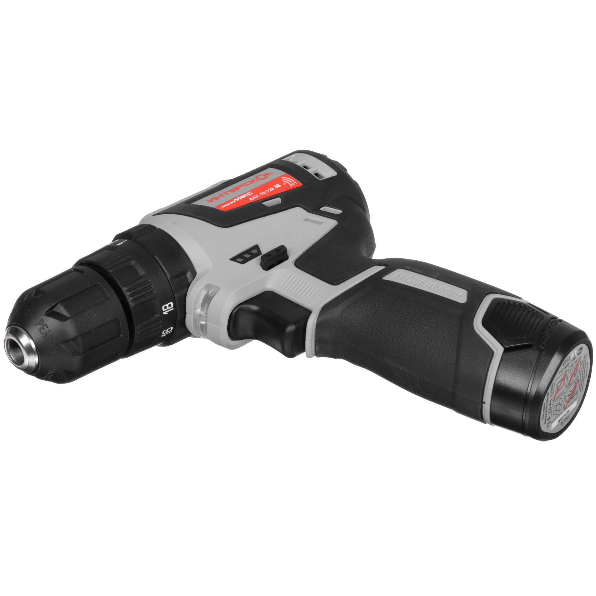 Дрель-шуруповерт Интерскол МиниМАКС ДАУ-10/12В 36 12V 5466536 STDN-0047614 - Вид №7