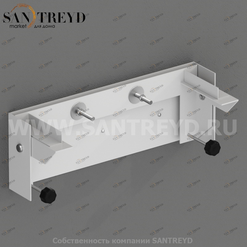 DS141 Регулируемая опора для раковины для инвалидов 67 см белая Globo AUSILIA Италия Ceramica Globo