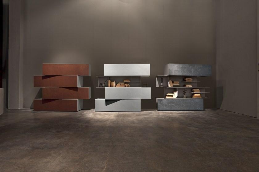 Presotto Самонесущий лакированный книжный шкаф Inclinart sun-id-1358767 - Вид №1