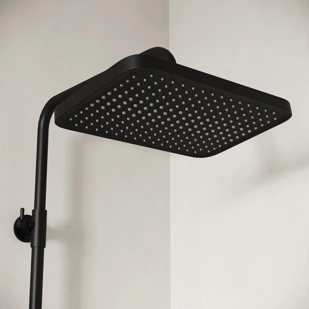 89392203 Душевая система Iddis Lahta LAHBLTHi06 с термостатом 3 режима цвет черный матовый STLM-1575046 - Вид №1