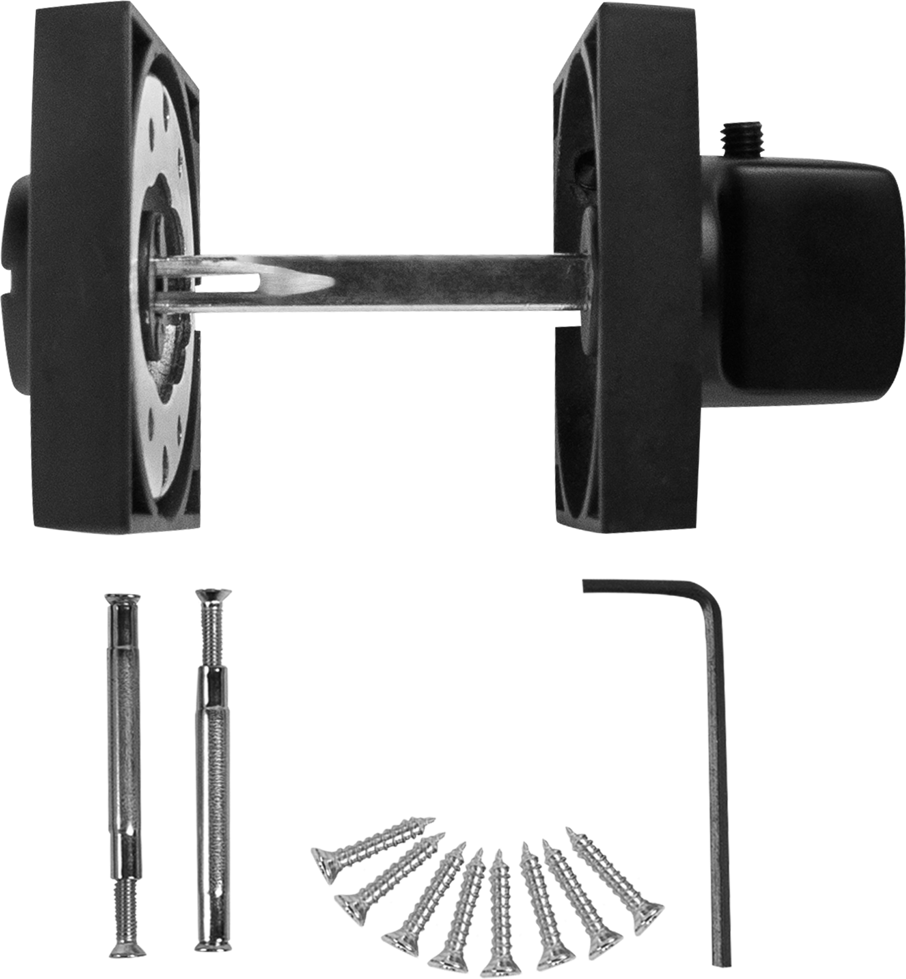 Накладка фиксатор дверная Puerto INBK AL03 черный Santreyd 84376199 STLM-0048848 - Вид №2