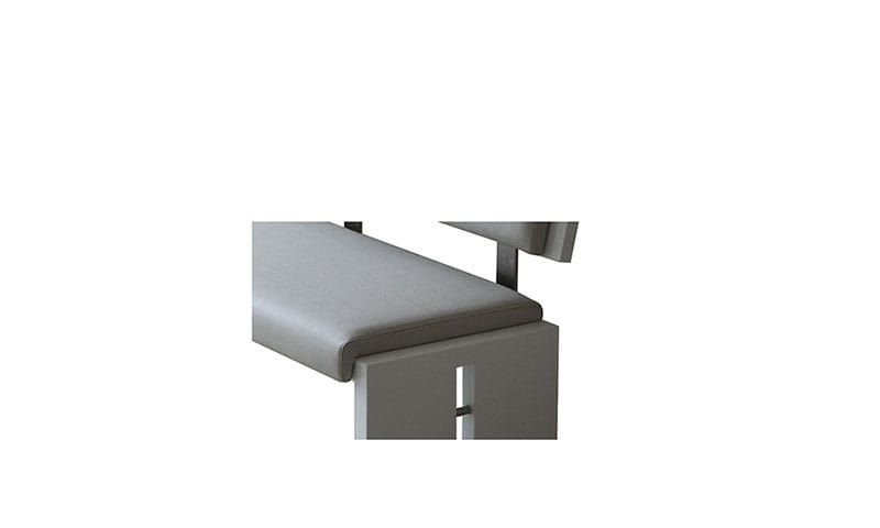 Скамейка из дуба и искусственной кожи Deodara AMELIE ARCH-00037696 - Вид №2