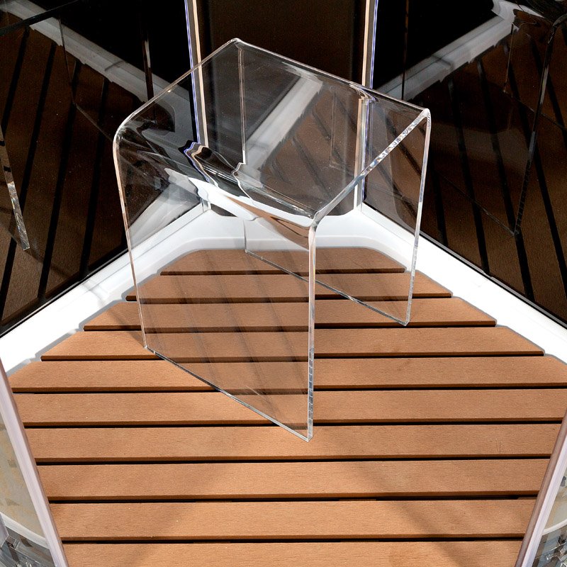 V8015 Душевая кабина DETO Серия V BМ1590 LED с гм. BLACK - Вид №4