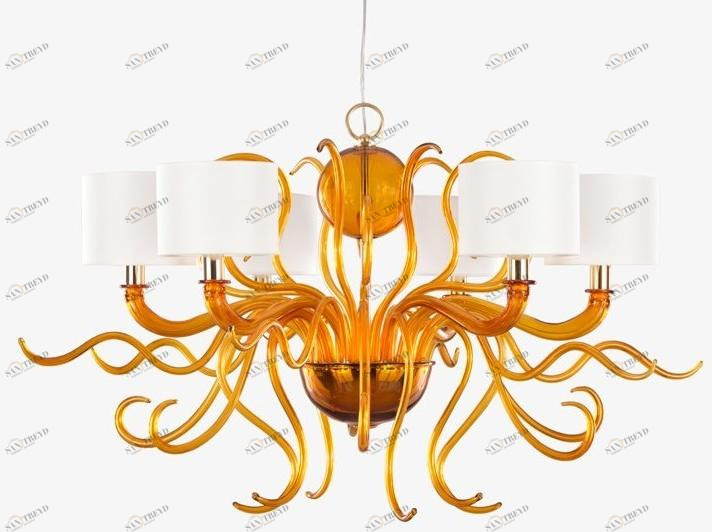 MULTIFORME Люстра ручной работы из муранского стекла Tourbillon Lp0505-6-a2