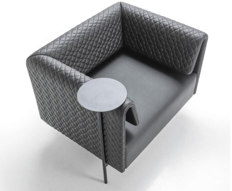 Kastel Кожаное кресло с подлокотниками Klint sun-id-1355960 - Вид №3