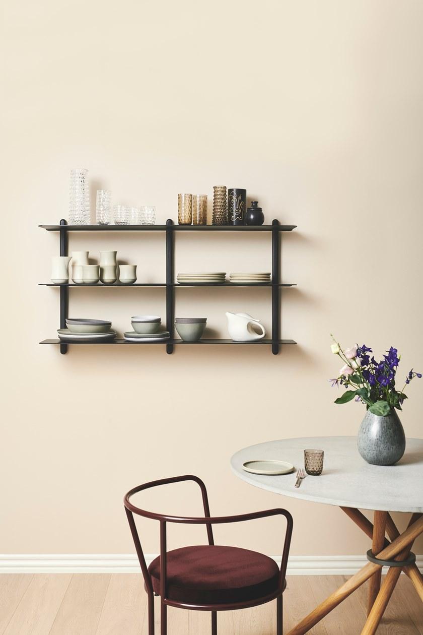 Gejst Открытый подвесной книжный шкаф из стали и дерева Nivo 20132 - Вид №1
