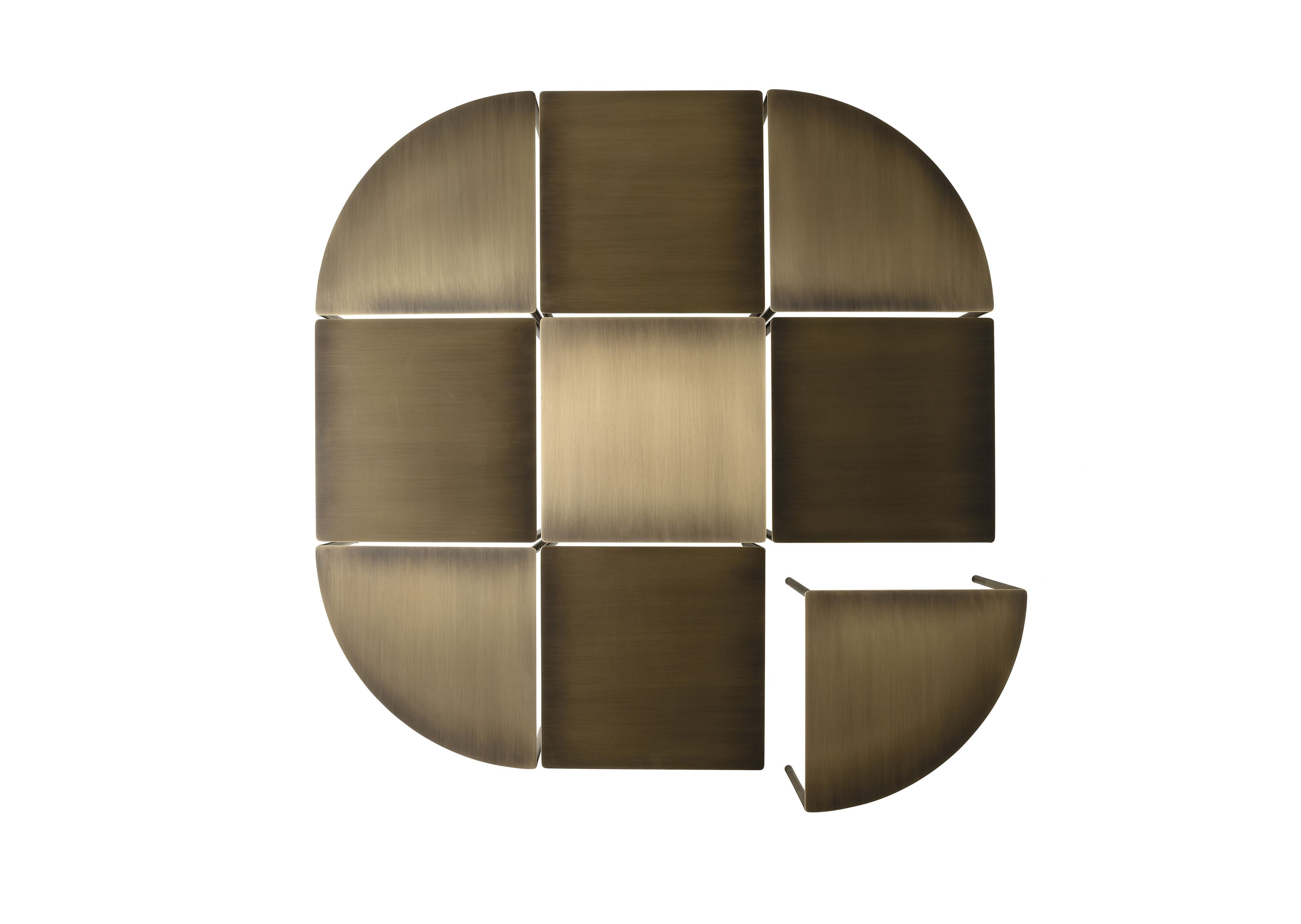 Металлический журнальный столик Gianfranco Ferré Home TIMES SQUARE ARCH-00106229 - Вид №5