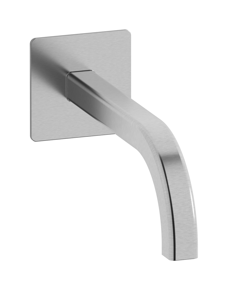 Настенный излив WE ARE IB keo317ss Brushed Nickel Elio