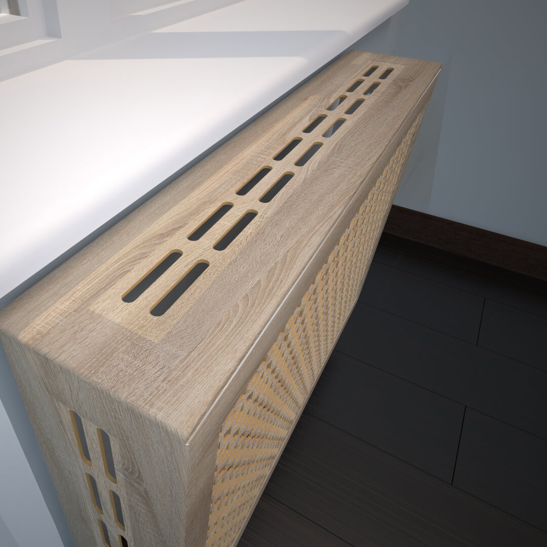 Крышка для экрана 120 см универсальная дуб сонома STELLA STSR-1060 Standart