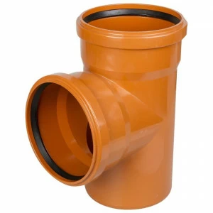 Тройник наружный ПП 160х160х87° рыжий