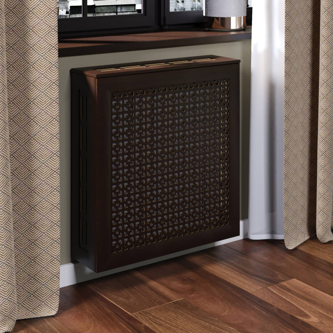 Экран для радиатора 60х60 см Дамаско венге STELLA Standart STSR-1147 - Вид №1