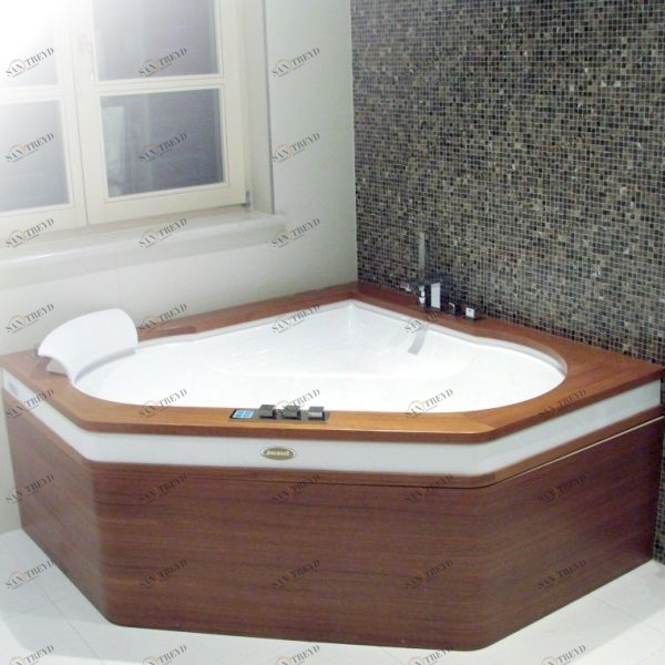 Ванна угловая с гидромассажем "TOP" Aura Corner 160 9F43-524A Jacuzzi 9F43524A