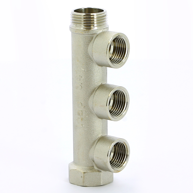 Коллектор НВ 3/4" никелированный ITAP 3 выхода 1/2"В 38мм 450343