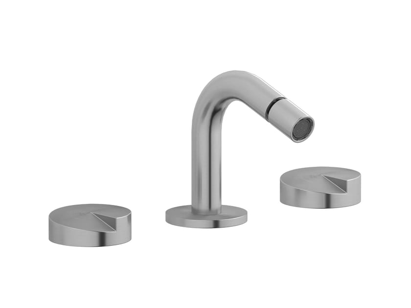 Смеситель для биде с 3 отверстиями из нержавеющей стали с автоматическим сливом IB торт ARCH-00117604