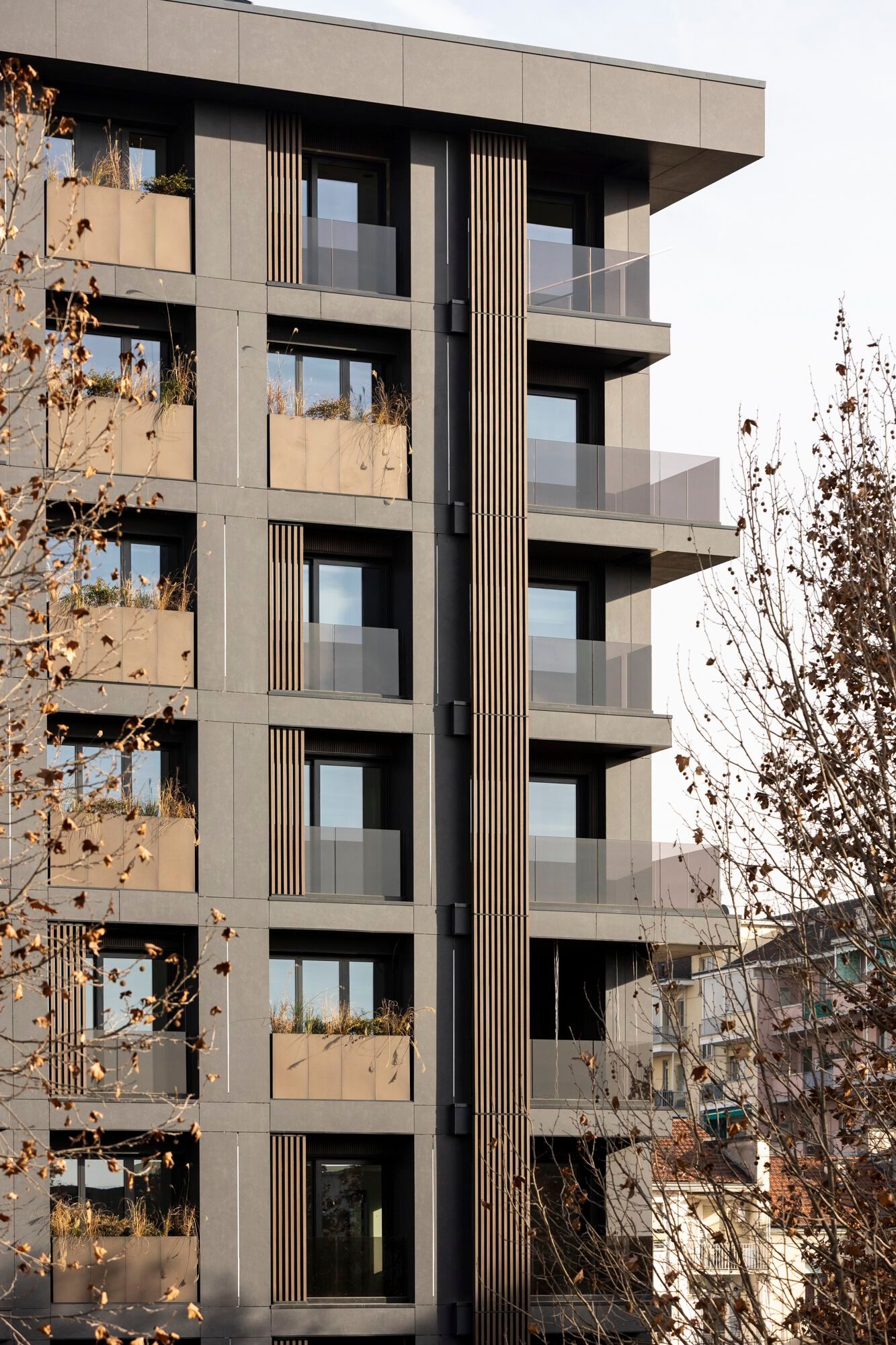 Деревянный настил с реакцией на огонь класса B Déco Outdoor ARCH-00064866 - Вид №2