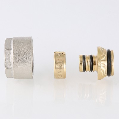 VT.4420.NE.16 Фитинг коллекторный для металлополимерной трубы Valtec 16 (2,0) мм x 3/4"  - Вид №8