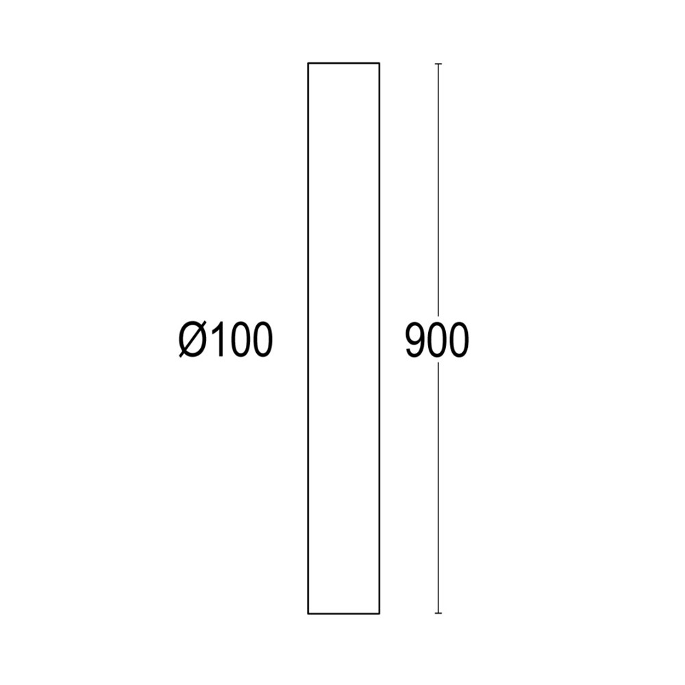Stelo 2C 900 Ghidini Stelo C .01 Белый (Матовый)  - Вид №1