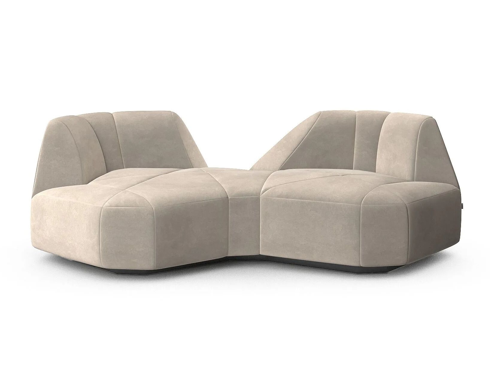 3-местный тканевый диван FID Paris Crystal ARCH-00041264 - Вид №18