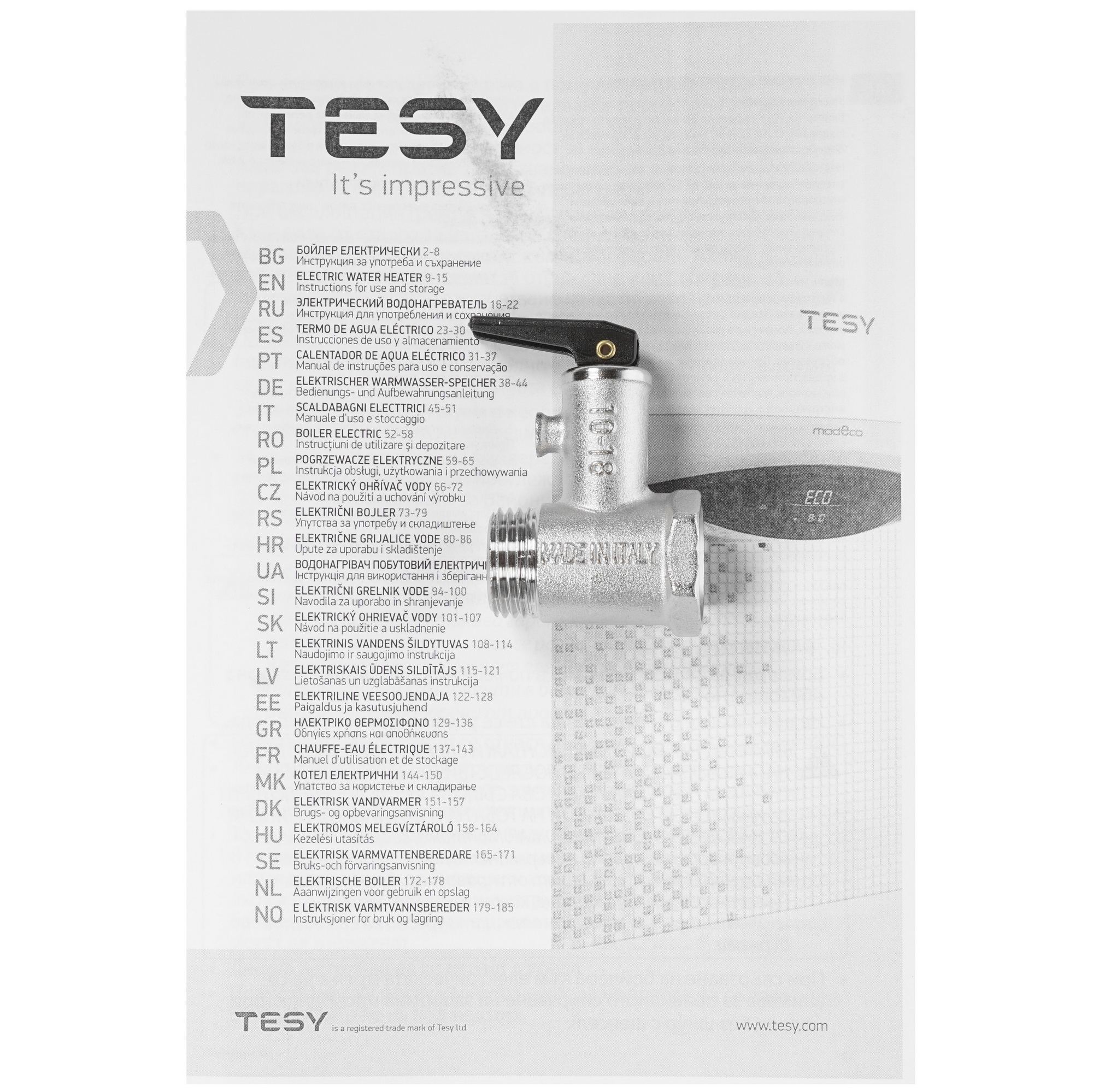 8196359 Водонагреватель электрический TESY GCV 504716D C21 ECW STDN-0034069 - Вид №7