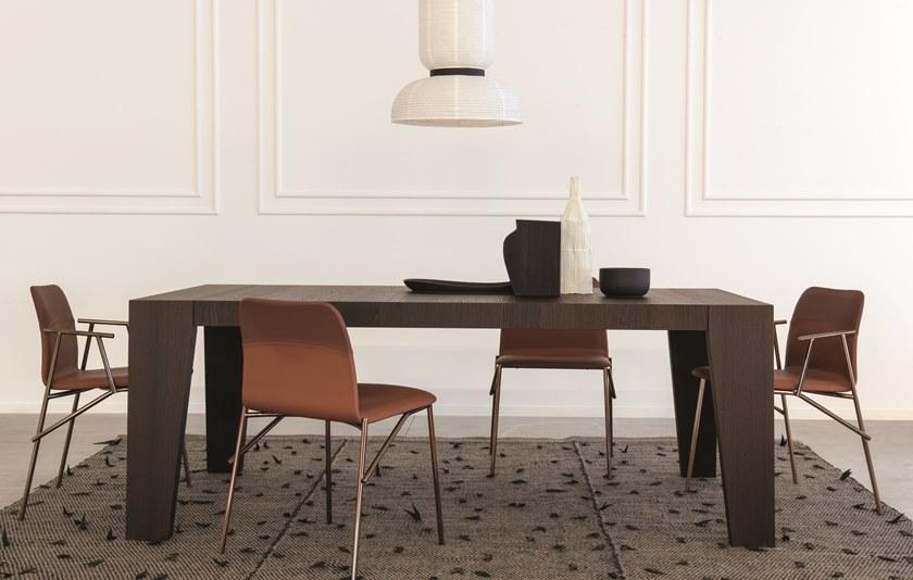 PIANCA Прямоугольный раздвижной деревянный стол sun-id-1496397 - Вид №2