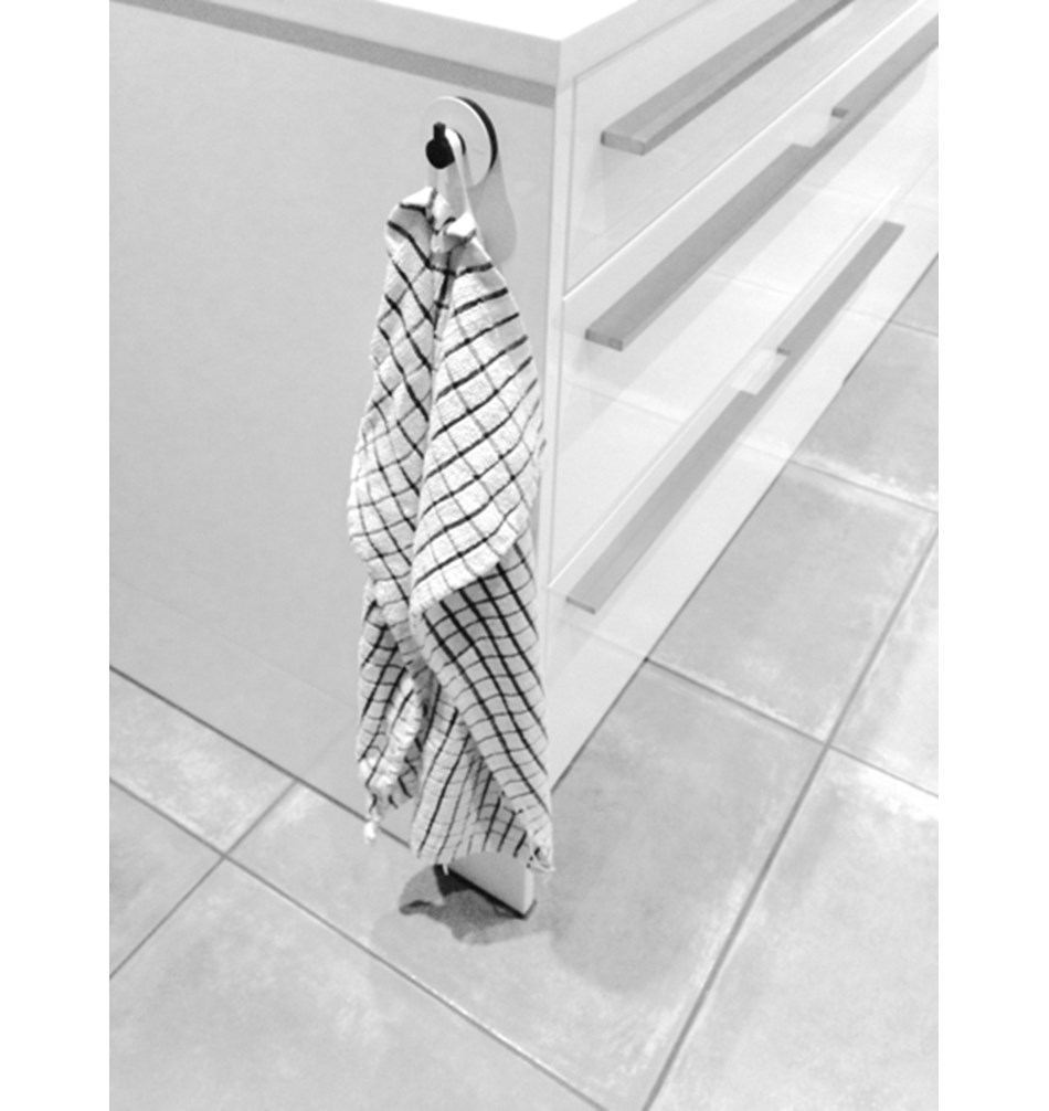 FROST Всасывающий крючок, крючок 6 » 2 шт. белый Нержавеющая сталь Белый N1901-4-W  - Вид №1