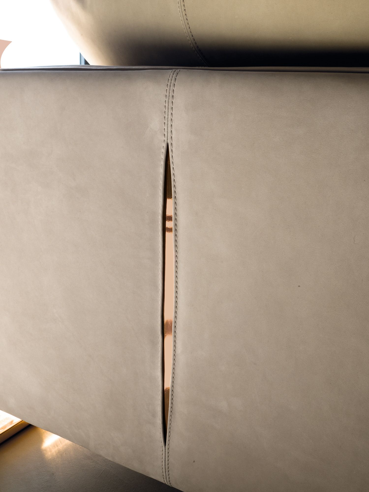 Модульный кожаный диван с полуостровом Longhi Loveluxe 2018-Illusion collection ARCH-00066542 - Вид №13