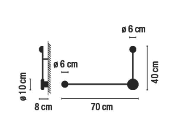 Регулируемый светодиодный настенный светильник Vibia ARCH-00114365 - Вид №6