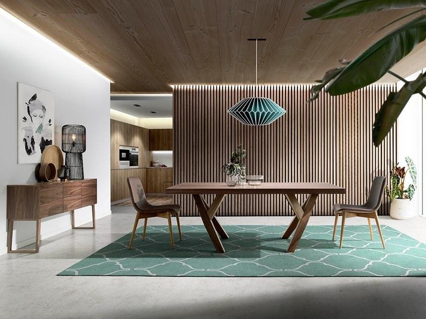 Angel Cerdá Прямоугольный деревянный обеденный стол Nature life 1030 Angel Cerda - Вид №4