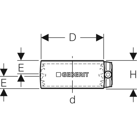 GEBERIT 307.003.14.3 Хомут Geberit Silent-db20  - Вид №2