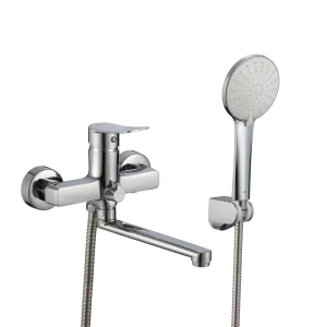 IDDIS Foss - Смеситель для ванны с глянцевым хромом и душевой лейкой 89348648