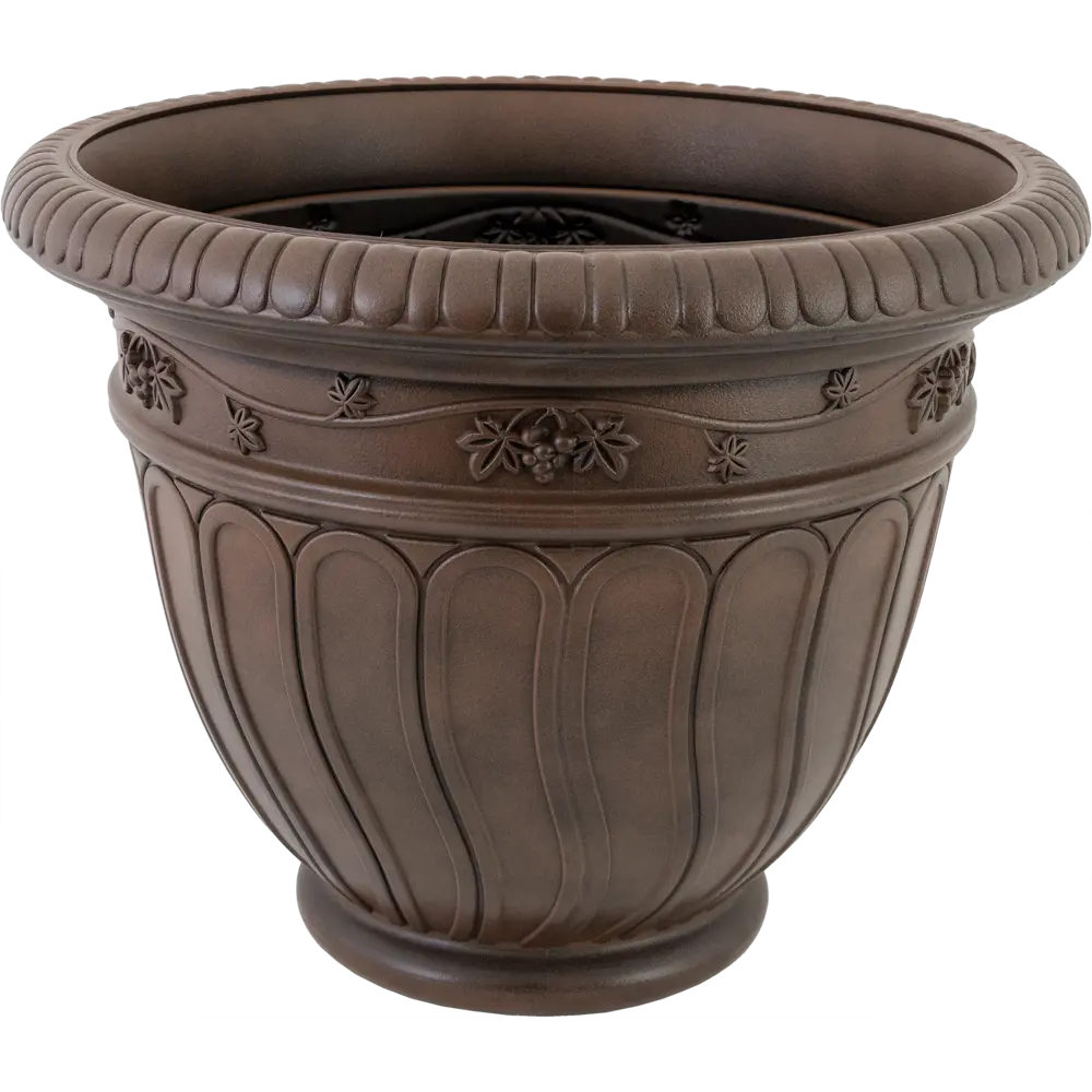 Кашпо ТЕК.А.ТЕК Grapes для сада и интерьера с дренажной системой 83136041 Грейпс STLM-0039276