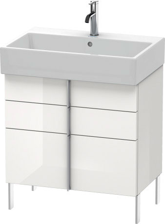 VA658601111 Vero Air Тумбочка напольная Кашемировый дуб Duravit - Вид №2