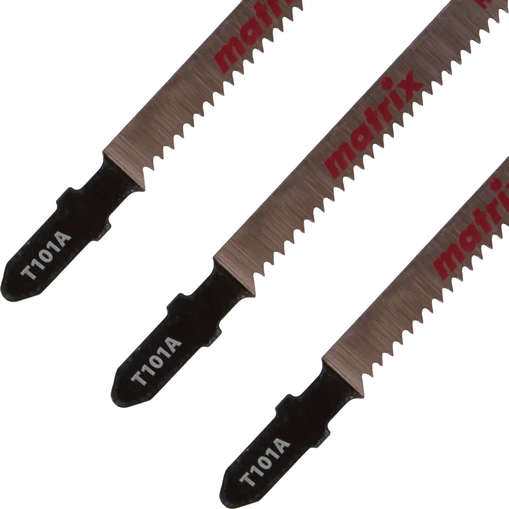 Пилка для лобзика по пластику Matrix T101A, 3 шт. 84865377 STLM-2170063  - Вид №2