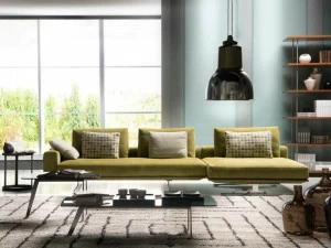 Former In Italia Модульный тканевый диван с шезлонгом Mastroianni