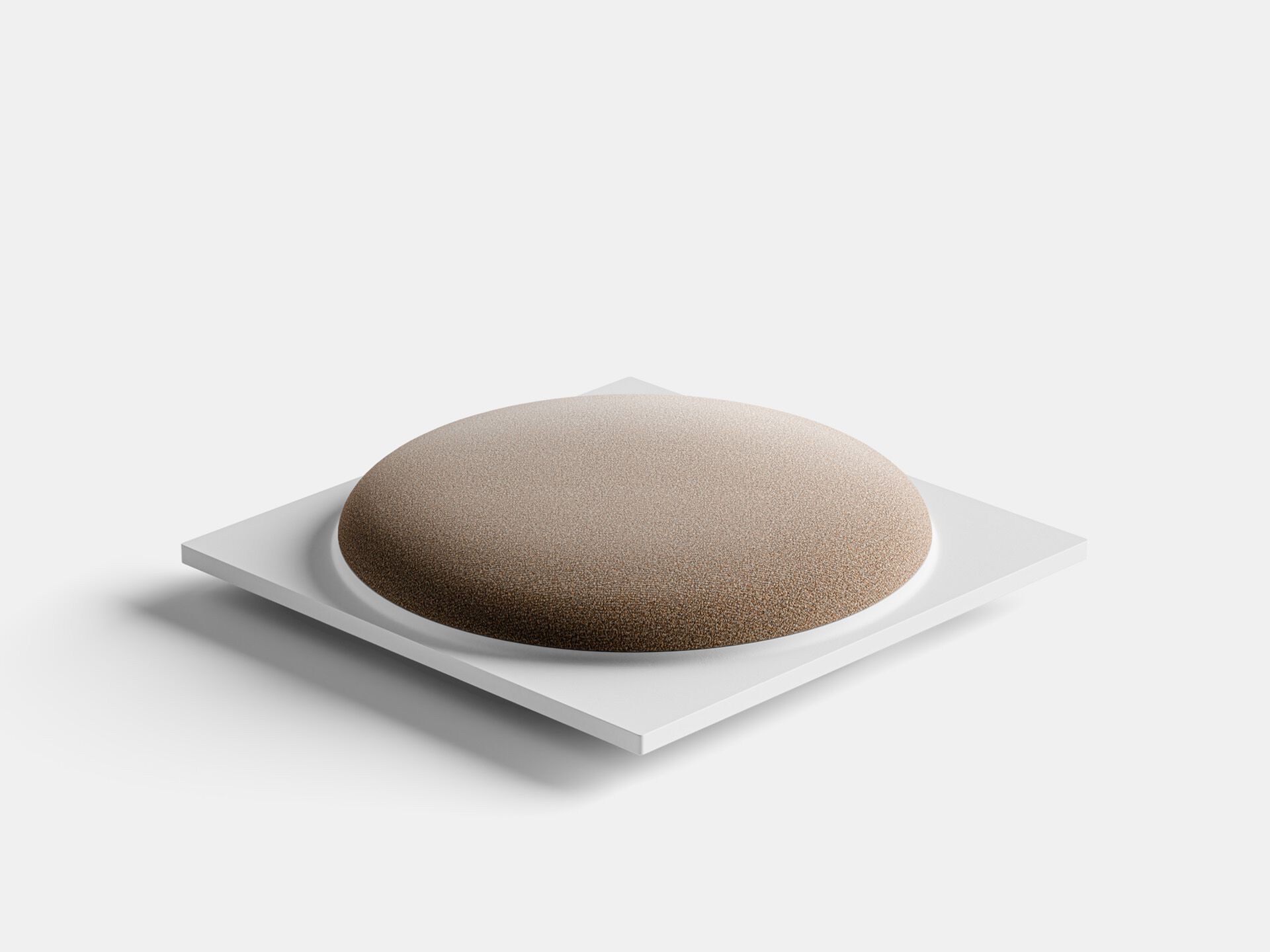 Бетонный квадратный пуф PULKRA купол ARCH-00069173 - Вид №13