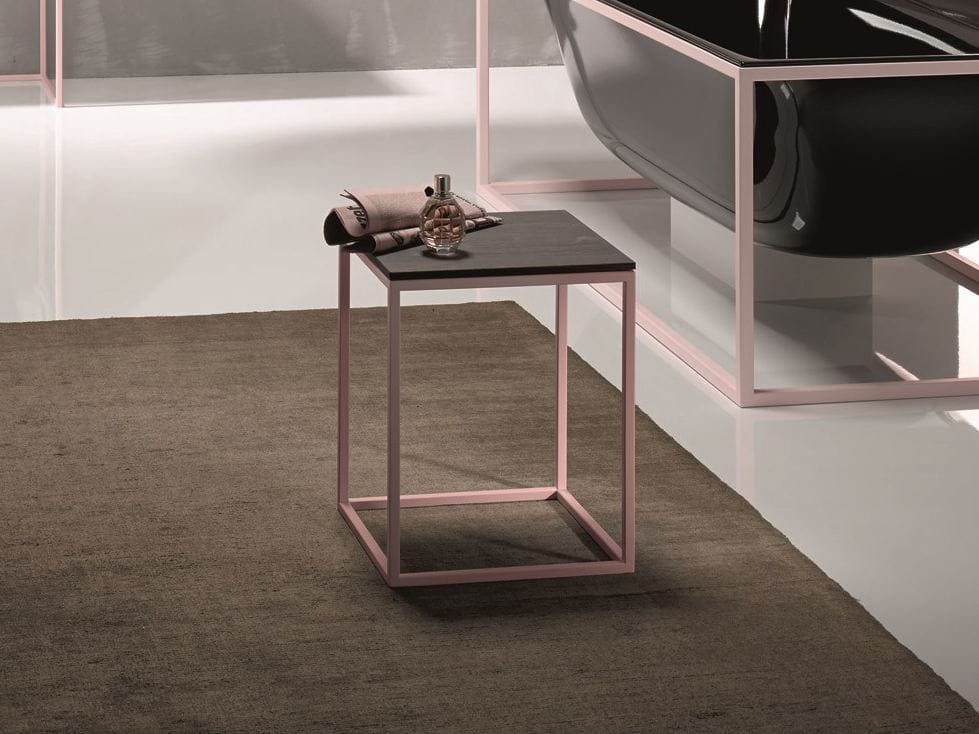 Стул для ванной комнаты из стали и дерева Bette BetteLux Shape ARCH-00102653 - Вид №1