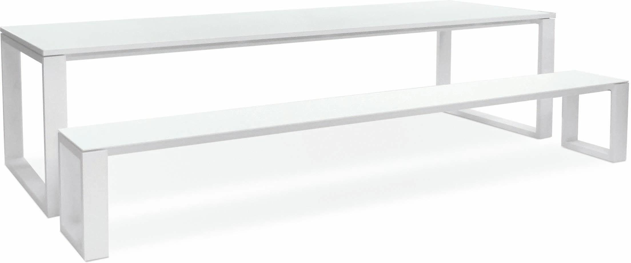 Обеденный стол pca white f8 300см x 100см Manutti Fuse MNST940 - Вид №1