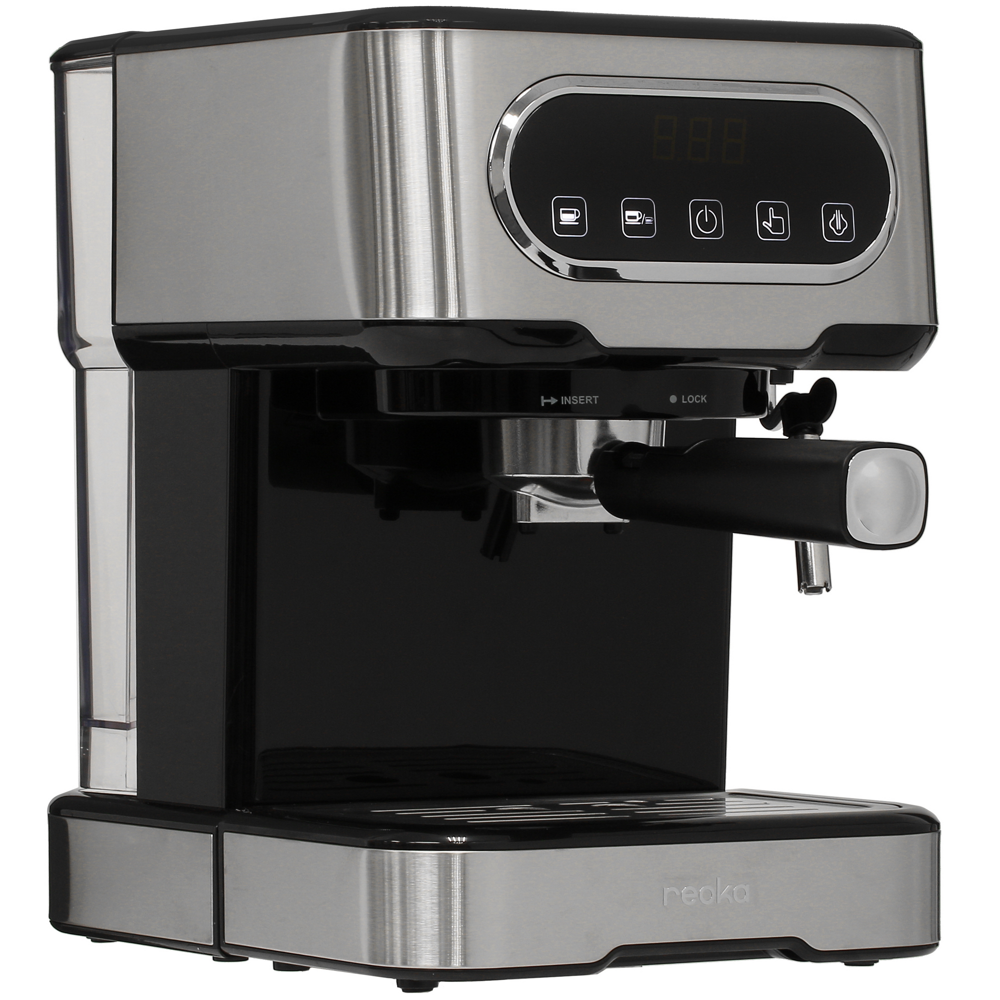 9971933 Кофеварка рожковая Reoka RKEM-400 серебристый STDN-0073063