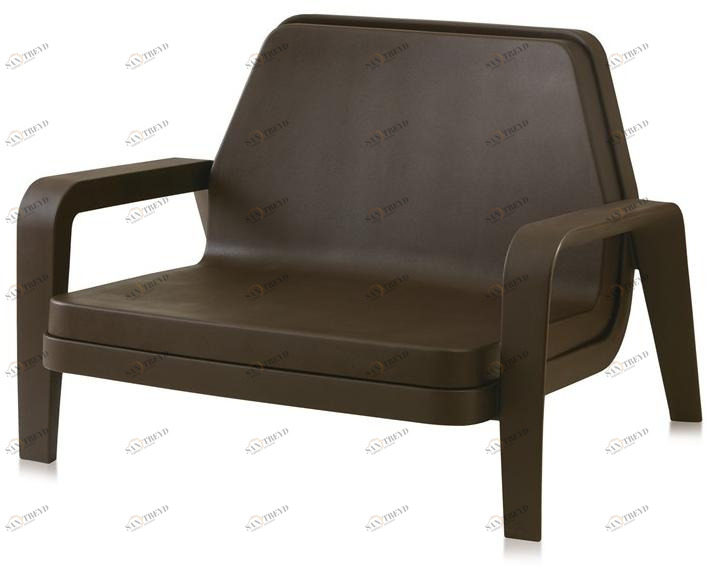 SLIDE Садовое кресло из полиэтилена с подлокотниками sun-id-1396587