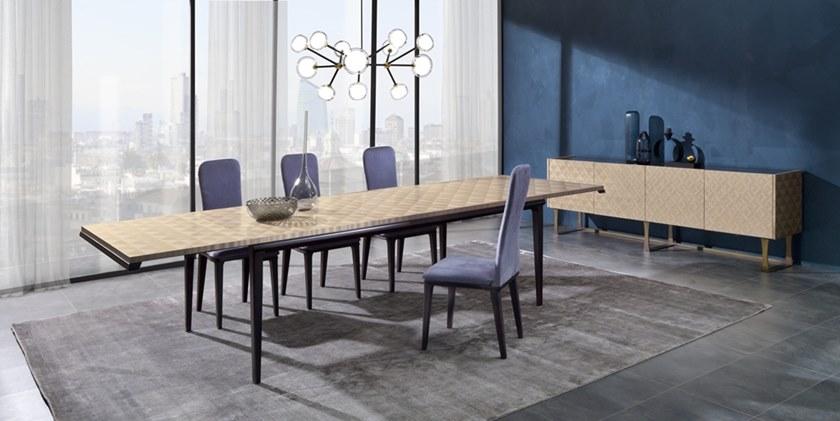 Carpanelli Стул из ткани с высокой спинкой Optical skin Se55 -se56 - Вид №1