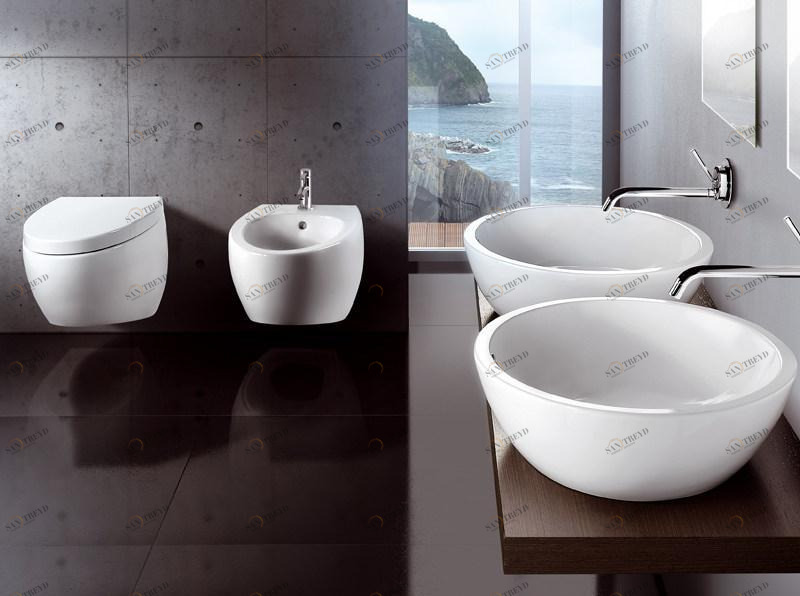 A. e T. Italia Полная мебель для ванных комнат из керамики Orizzonti AeT ITALIA sun-id-1365894