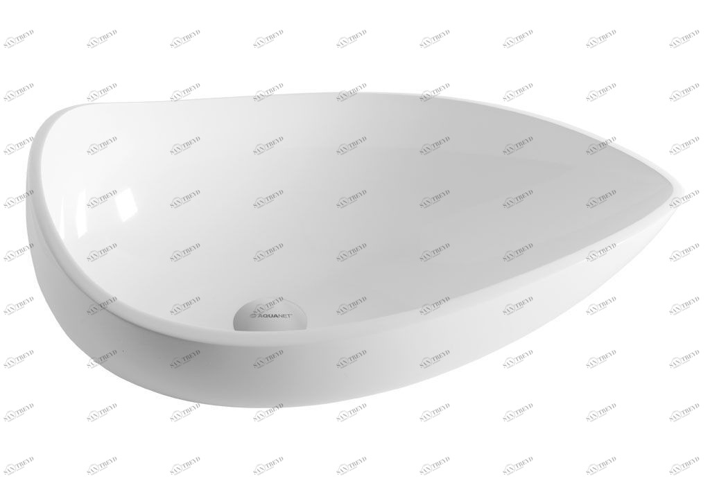 V20 Накладная раковина на столешницу  овальная Aquanet 