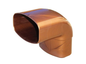 Овальная кривая 87°30' ПВХ