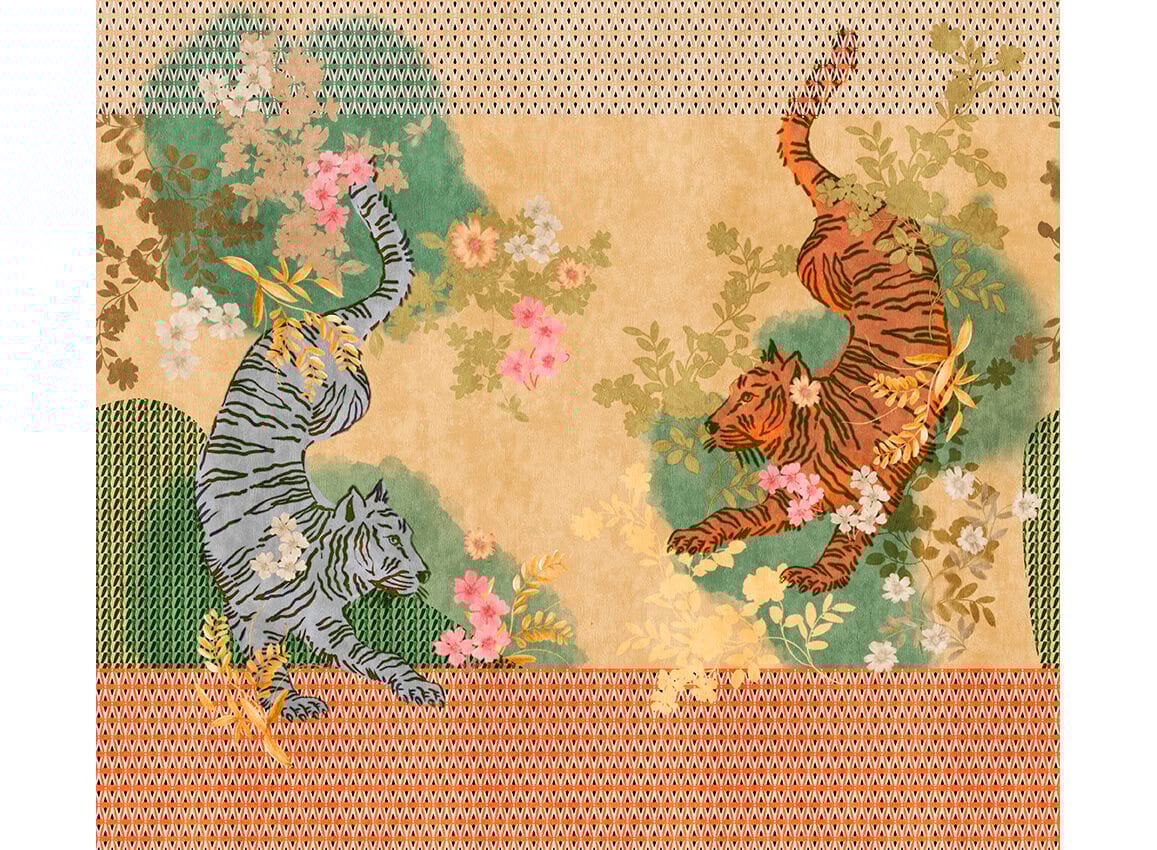 Животные обои Jannelli&Volpi СП 202 MURALS DECOR ARCH-00081140 - Вид №5